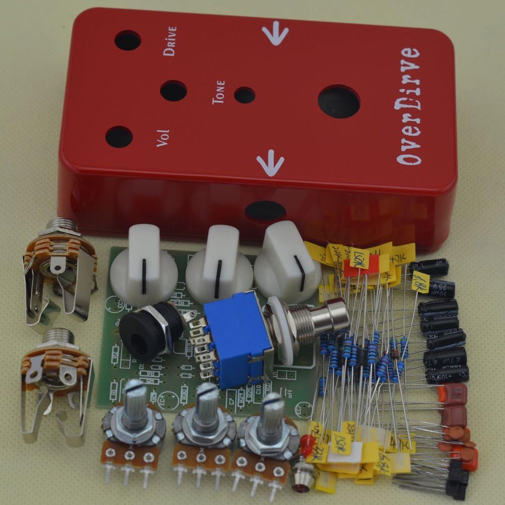 TTONE DIY Guitar Overdrive Pedal Electric Guitar's Effects Pedals Over Drive