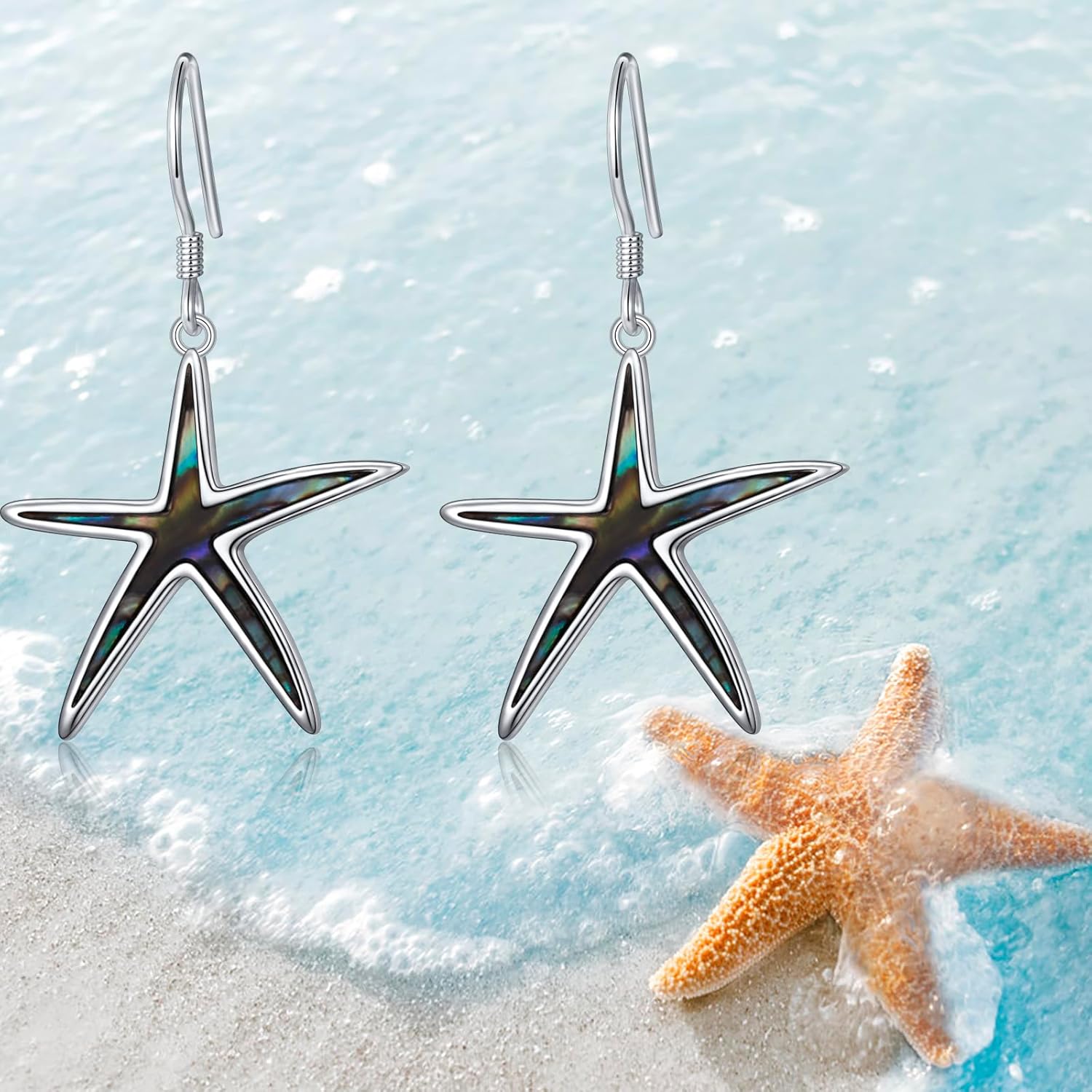 925 Sterling Silver Filigree Dangle Drop Earrings Daisy/Lotus/Rose Flower/Moonstone Leverback Teardrop Earrings for Women Infinity Celtic Knot Daisy Lotus Jewelry for Mothers Day - Image 4