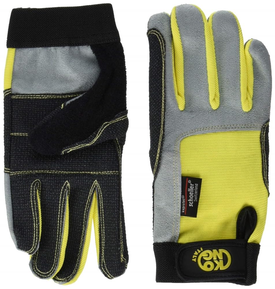 Kong Full Gloves, Yellow, M