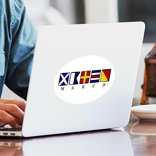 Miniatura 5 de CafePress Pegatina ovalada para parachoques de coche Marco Island