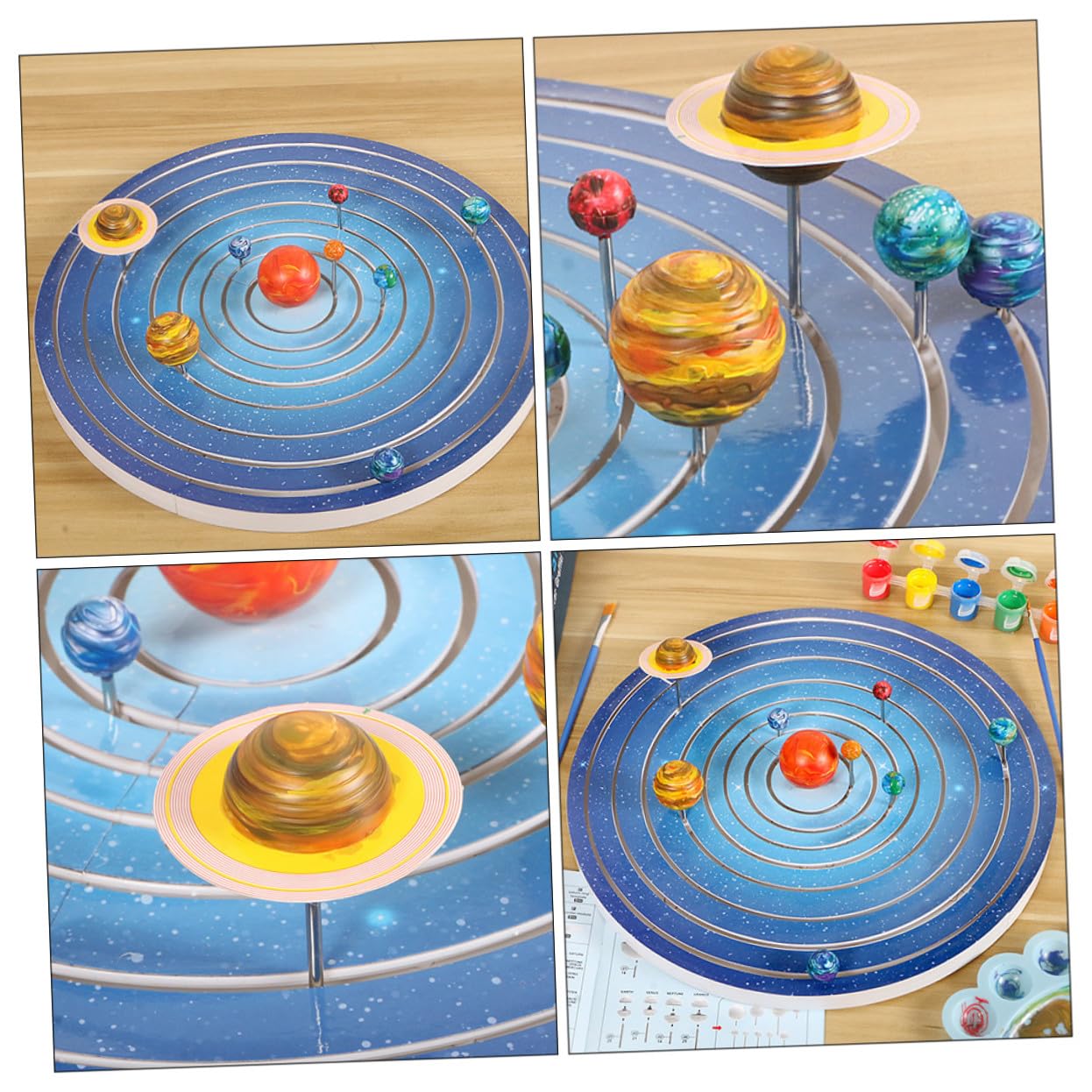 Juguete de Pintura para Niños Modelo Sistema Solar 1 Set Plástico