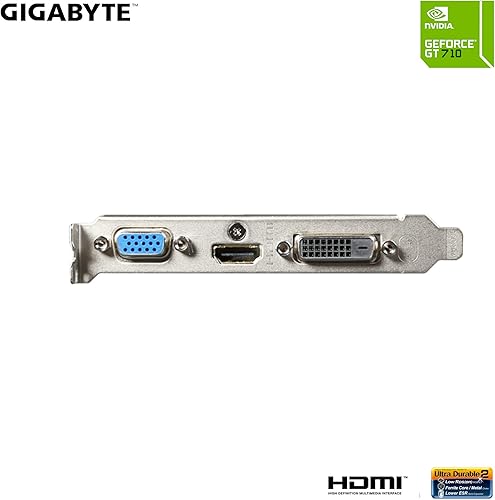 Miniatura 5 de GIGABYTE 2GB RAM DDR3 SDRAM Tarjetas gráficas de vídeo GV-N710D3-2GL REV2.0