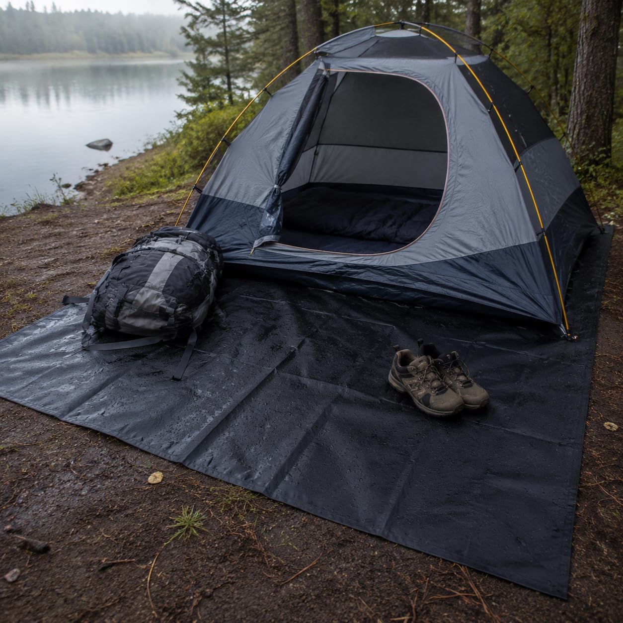 da Terra per Campeggio Impermeabile, 3.6x2.4 m