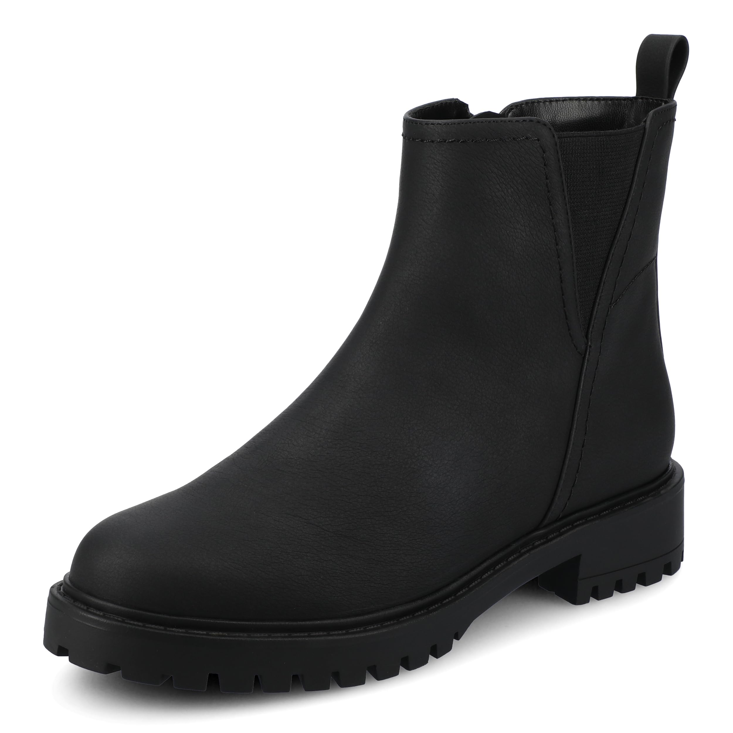 Journee Collection Womens Junnah Zippered Chelsea Boots