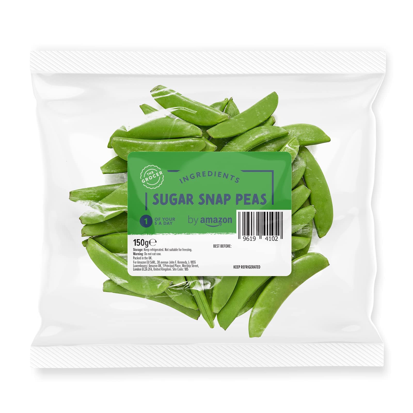 by Amazon Sugarsnap Peas, 150g