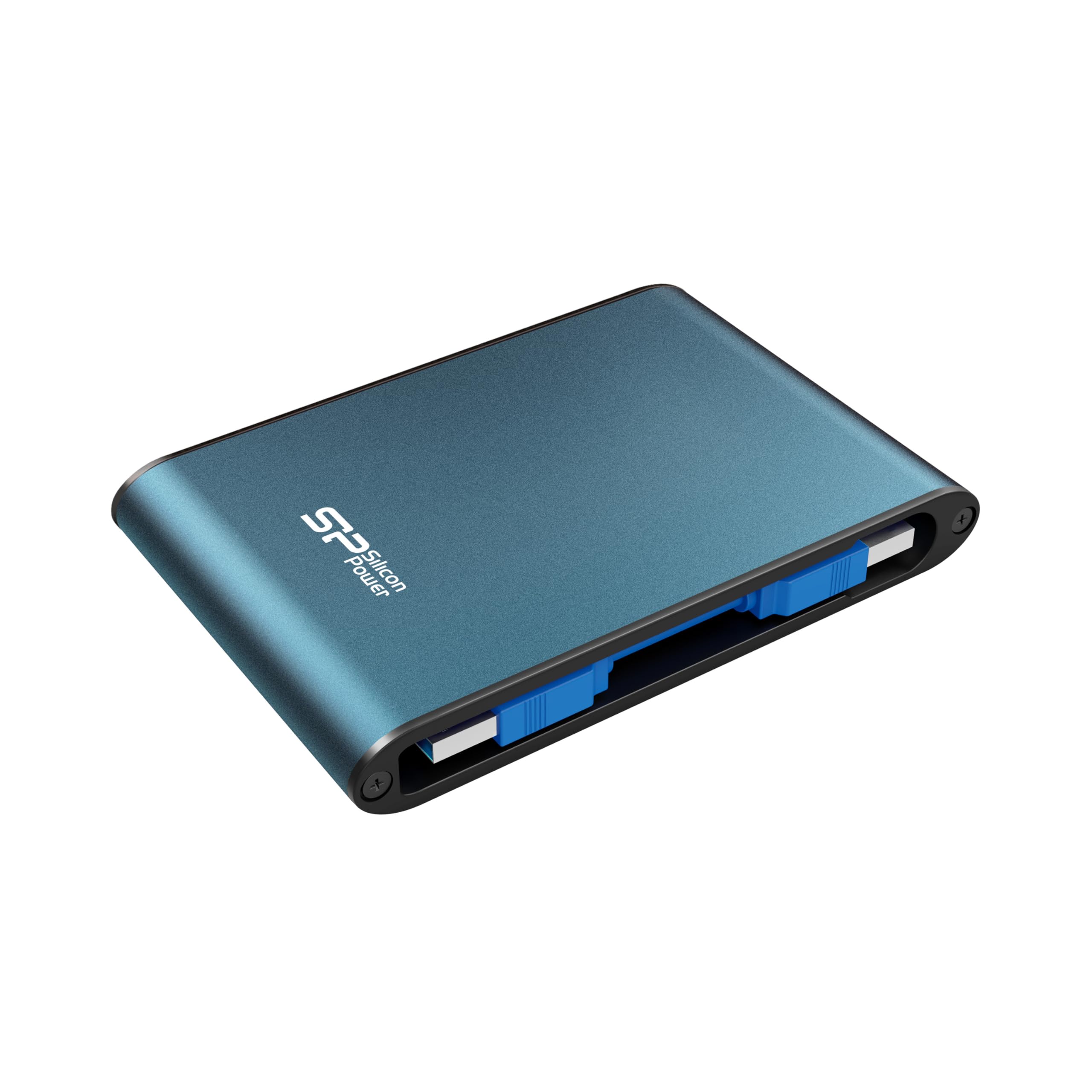 SP Silicon Power Silicon Power 1TB Rugged Portable External Hard Drive Armor A80, Waterproof USB 3.0 for PC, Mac, Xbox and PS4, Blue