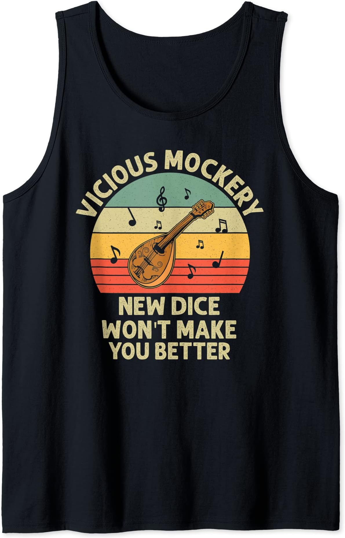 Vicious Mockery Bard Tank TopOEKO-TEX STANDARD 100