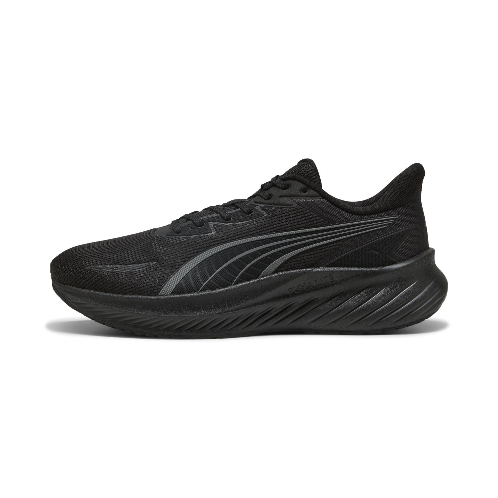 PUMA Erwachsene Pounce Lite 2 Laufschuhe 46, Black Cool Dark Gray