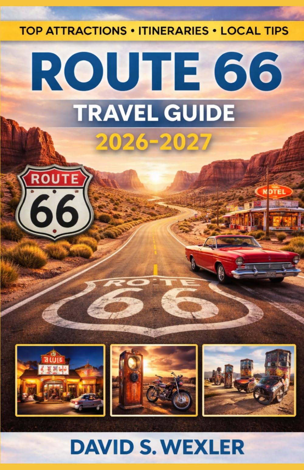 ROUTE 66 TRAVEL GUIDE 2026-2027: Your Essential Guide to America’s Most Iconic Highway with Scenic Routes, Roadside Attractions, Local Eats, and Smart Travel Planning (Adventure Guides)