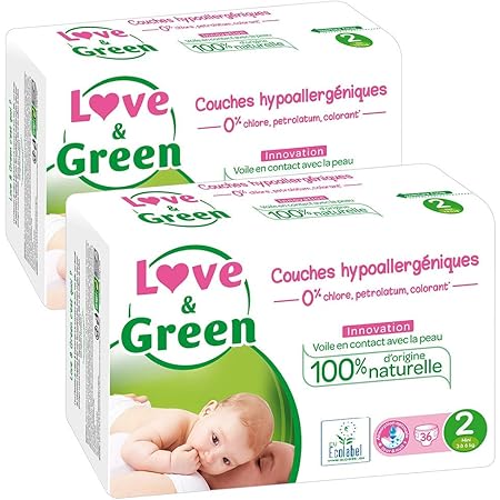 حبيبي صفارة الحكم حفرية Couche Love And Green Taille 4 Leclerc Stepupadvertising Com