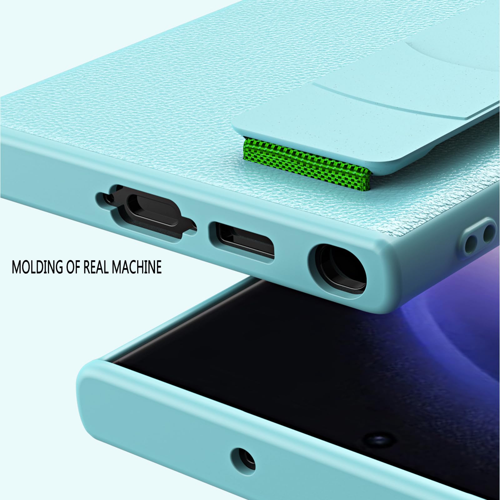 Etui do Samsung Galaxy S23ultra/S23plus/S23, opaska na nadgarstek miękka TPU odporna na wstrząsy ochronna obudowa telefonu dla kobiet dziewcząt, fioletowa, S23 6.1"