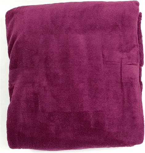 Cobija Queen de tejido suave de lana extremadamente suave Mega ThrowColcha Reversible.