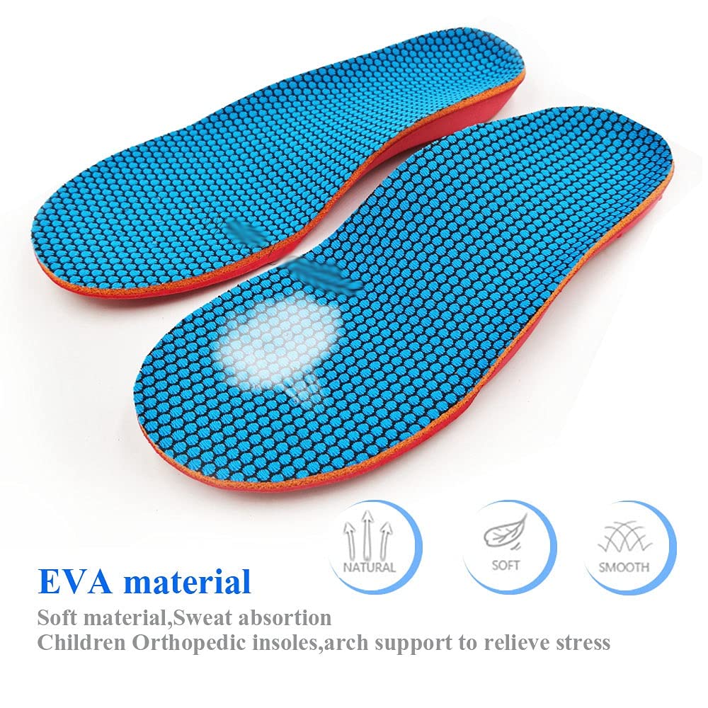 EVA NIÑOS NIÑOS PIES Piso Pieza CORRECCIÓN Arch Soporte Soporte Padres CORRECCIÓN CORRECCIÓN Pieza DE Salud Cuidado INSERTRO Zapatos Deportivos PADE Care HERRAMIENTE(L: EU32-35 (23cm))