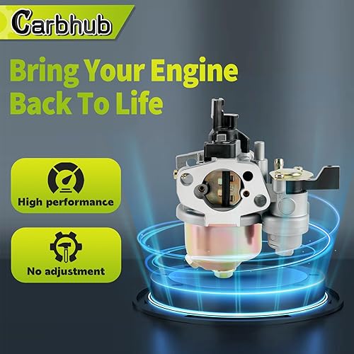 Miniatura 7 de Carbhub Carburador para Honda GX160 5.5HP GX200 6.5 HP Engine Harbor Freight Predator 212cc Homelite Lavadora a presión 179CC 180cc DJ165F 2700PSI
