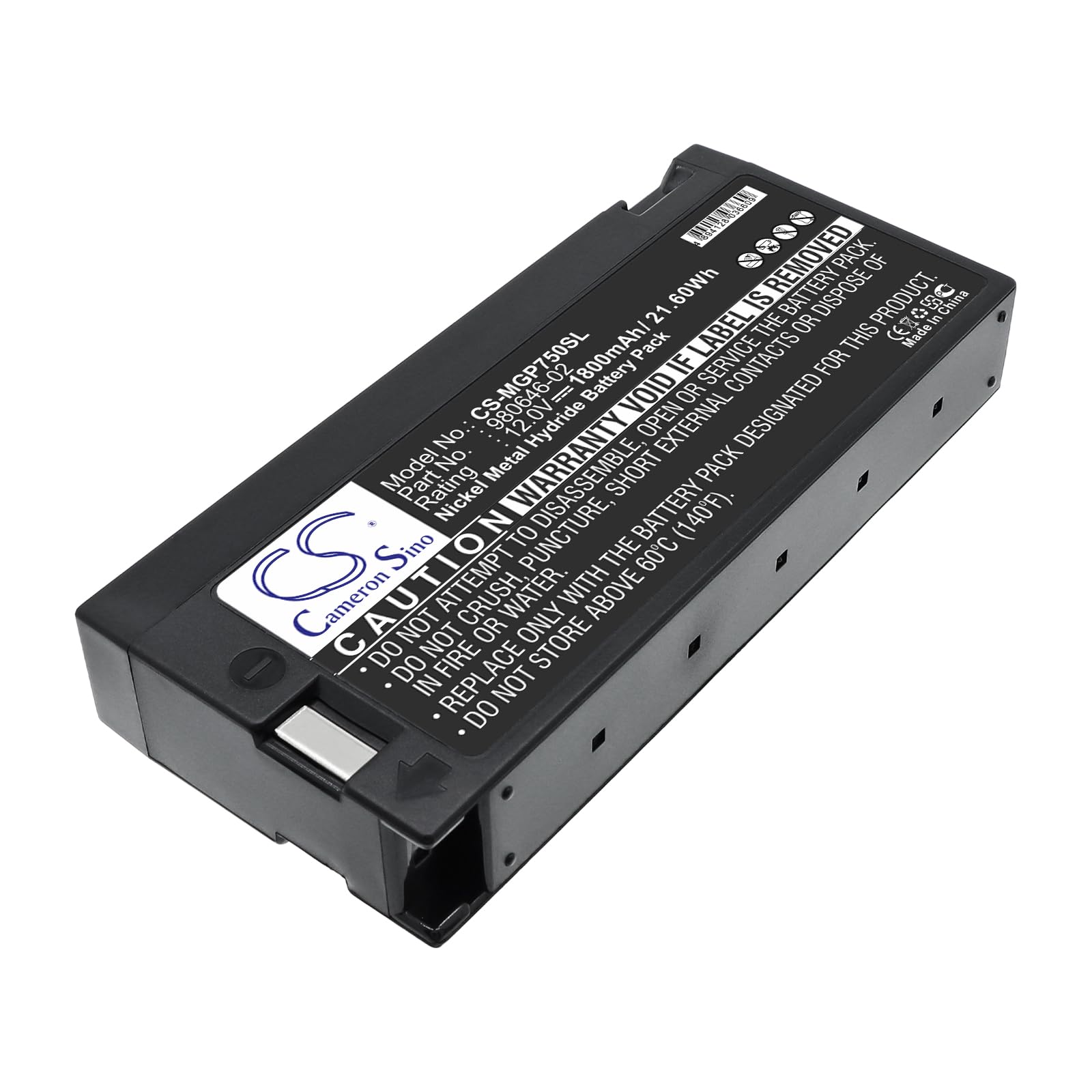 1800mAh GPS Replacement Battery,Compatible with GPS 750M, 750M Plus