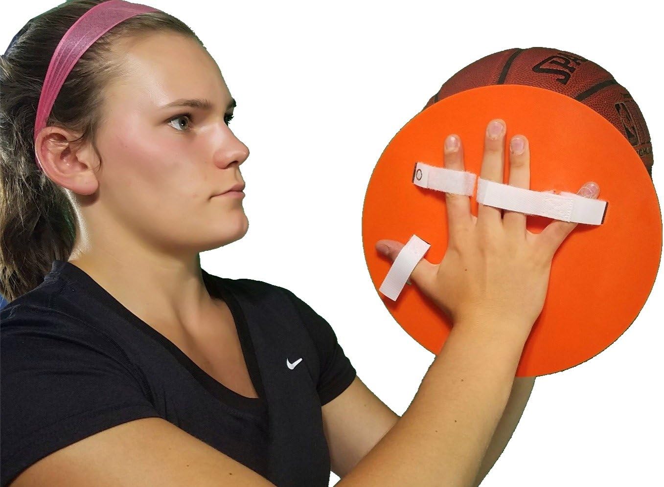 HoopsKing Off Hand Shooting Aid Smooth Shooter - Guide Hand Shot Training Aid - Develop Muscle Memory for A True One Handed Release - Develop a Pure Shot - Takes Away Off Hand from Shot … (Left)