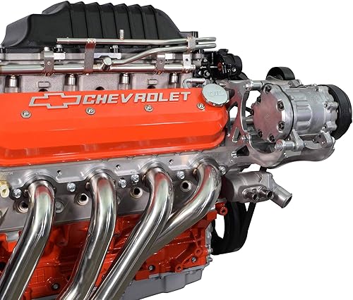 Miniatura 9 de LSA Supercharger High Mount A/C Sanden 7176 Kit de soporte de compresor CTS-V ZL1 SD7