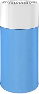 Blue Pure 411 oczyszczacz powietrza z 3-stopniowym filtrem wstępnym, cząstkami, filtrem węglowym, usuwa alergeny, zapachy, dymu, pleśni, kurzu, zarazków, zwierząt domowych, palaczy, mała powierzchnia