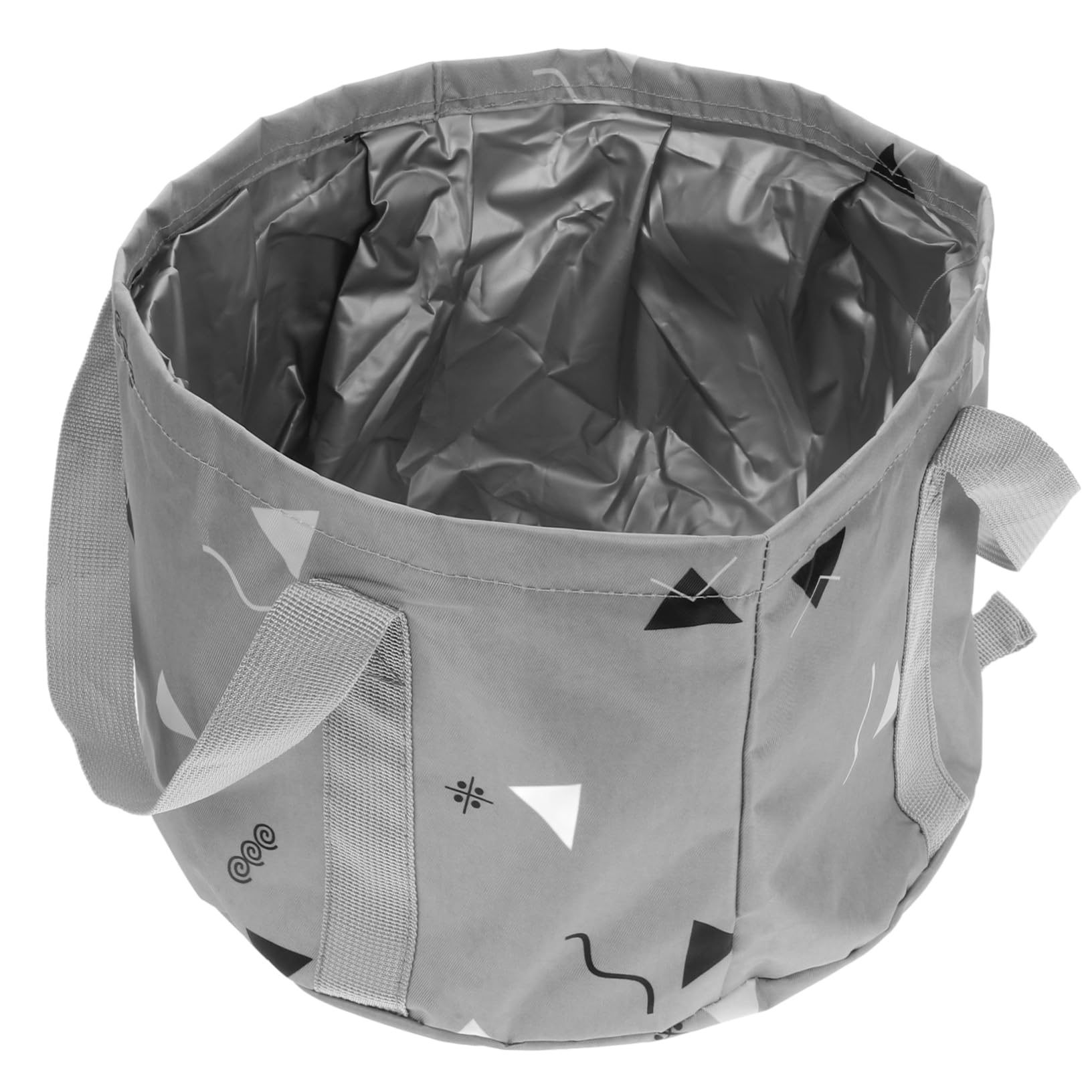 FOMIYES Collapsible Bucket for Camping Portable Wash Basin Hiking Foldable Lightweight Plastic