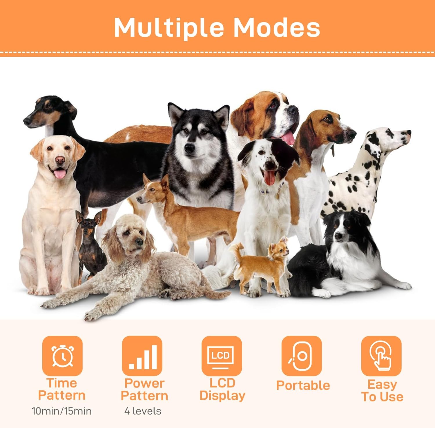 Red Light Therapy for Dogs - Infrared Red Light Therapy for Pain Relief, Near Infrared Light for Joint Muscle Pain Relief with Led Display, Dual Wavelength (650nm+808nm)