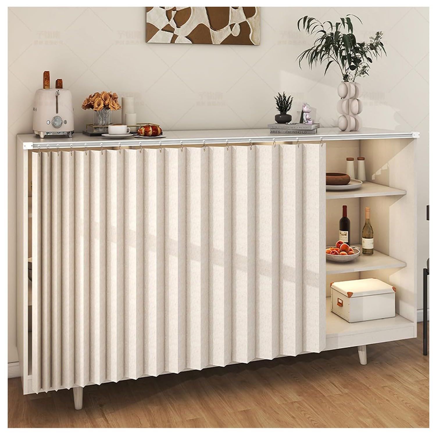 Panneau anti-poussière de cuisine pour sublimer le décor d'un café