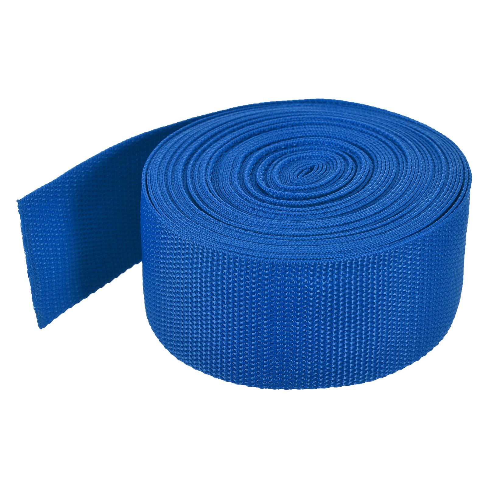 MECCANIXITY Lightweight Polypropylene Webbing Strap 2" 10 Yard Backpack Strapping Band Blue for Outdoor Luggage Cargo Straps