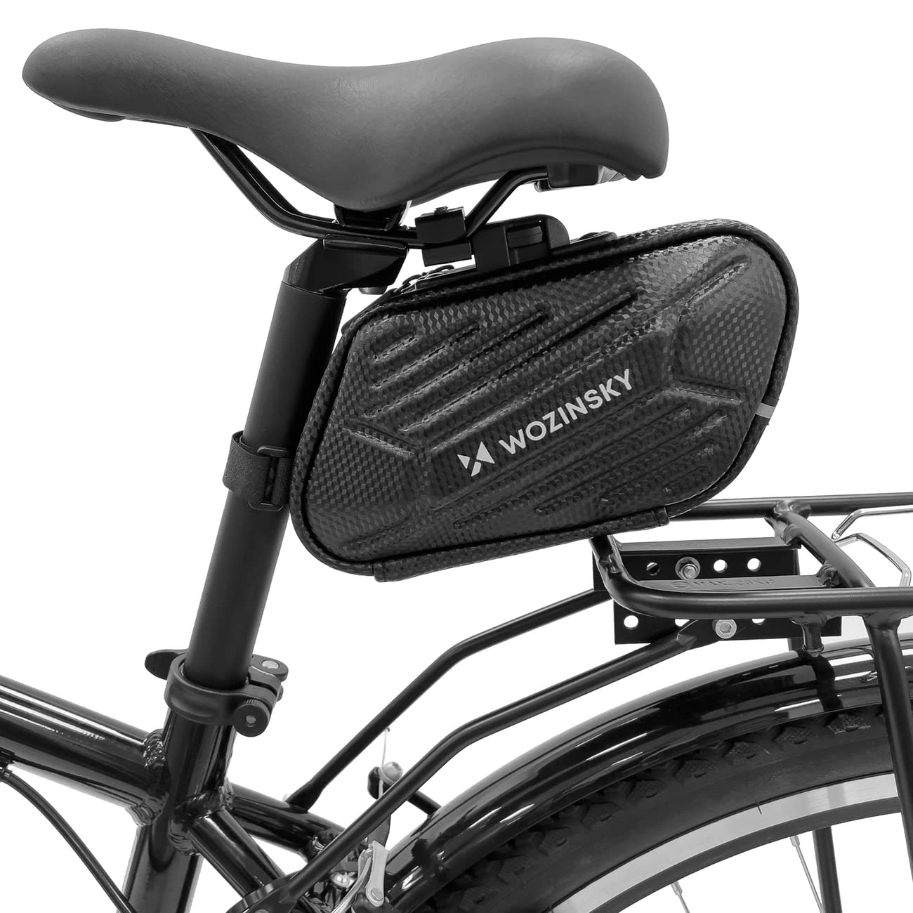 Wozinsky torba rowerowa pod siodełko, wodoodporna torba, torba na siodełko rowerowe torba podróżna na rower, rower górski