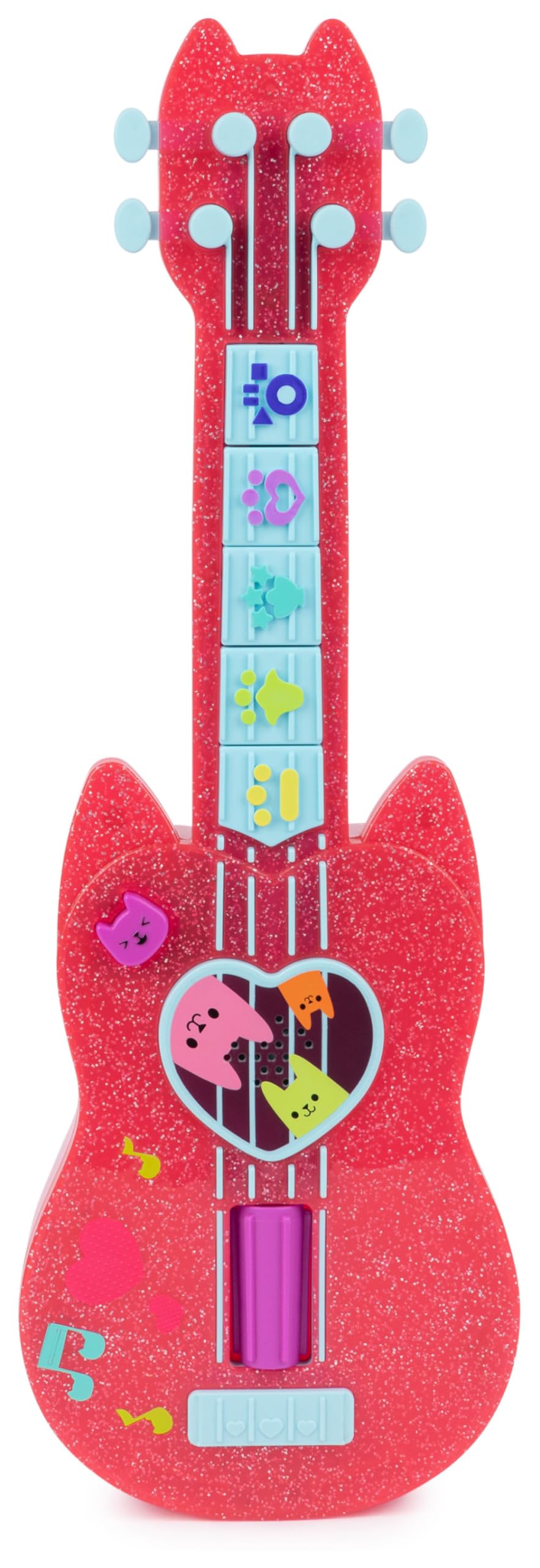 Gabby et la Maison Magique - Gabby Dollhouse - Ukulélé Interactif - Guitare Enfant - Chansons Effets Sonores - Dessin Animé Jouet Maison De Poupée - Jouet Enfant 3 Ans Et +