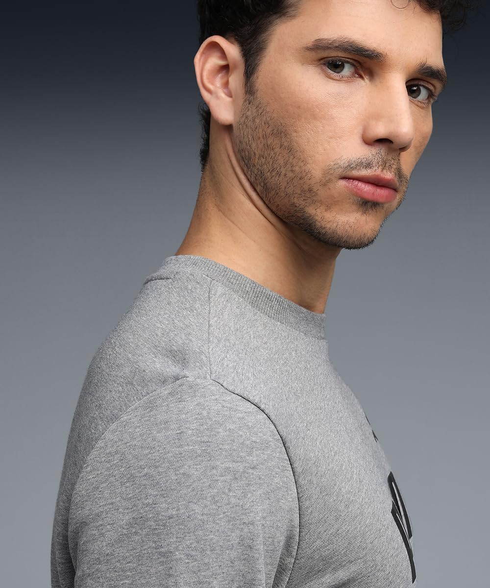 Puma Men Sweatshirt_69510703_Medium Gray Heather_XL 3