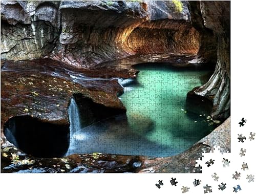 Miniatura 2 de The Subway is Called This Beautiful Narrow Gorge with EME... Rompecabezas de 1000 piezas