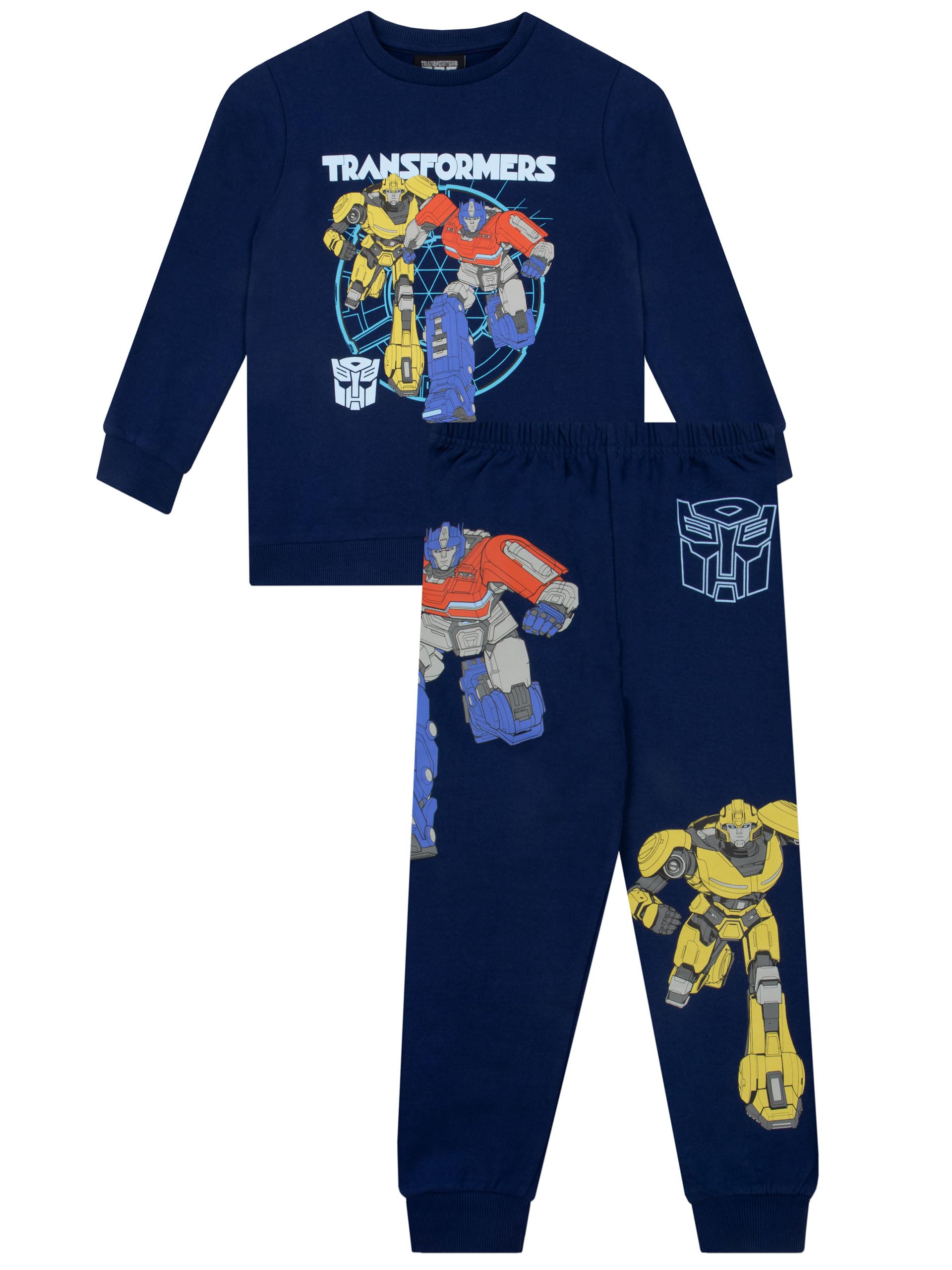 Transformers Ensemble Jogging Garçon | Optimus Prime Pull Garçon Et Jogging | Bumblebee Survêtement Enfant Garçon | 3 Et 10 Ans