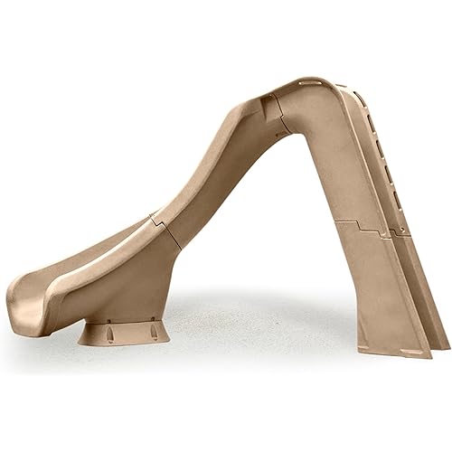 S.R. Smith 670-209-58223 Typhoon Left Curve Pool Slide, Sandstone