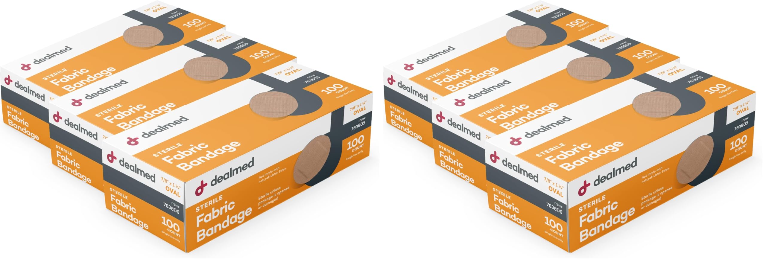 Dealmed Knuckle Adhesive Bandages - Latex Free Nonstick - 100 Count — Amazon image 10