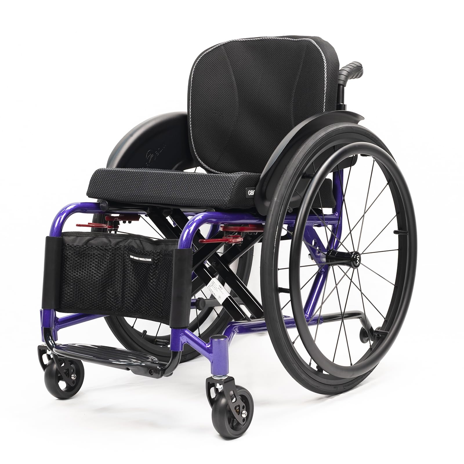 Silla De Ruedas De Transporte Portátil,silla De Ruedas Deportiva Ultraligera Plegable Todo Terreno,sillas De Ruedas Deportivas Y De Ocio,silla De Ruedas Manual De Aleación De Aluminio Autopropulsada(S