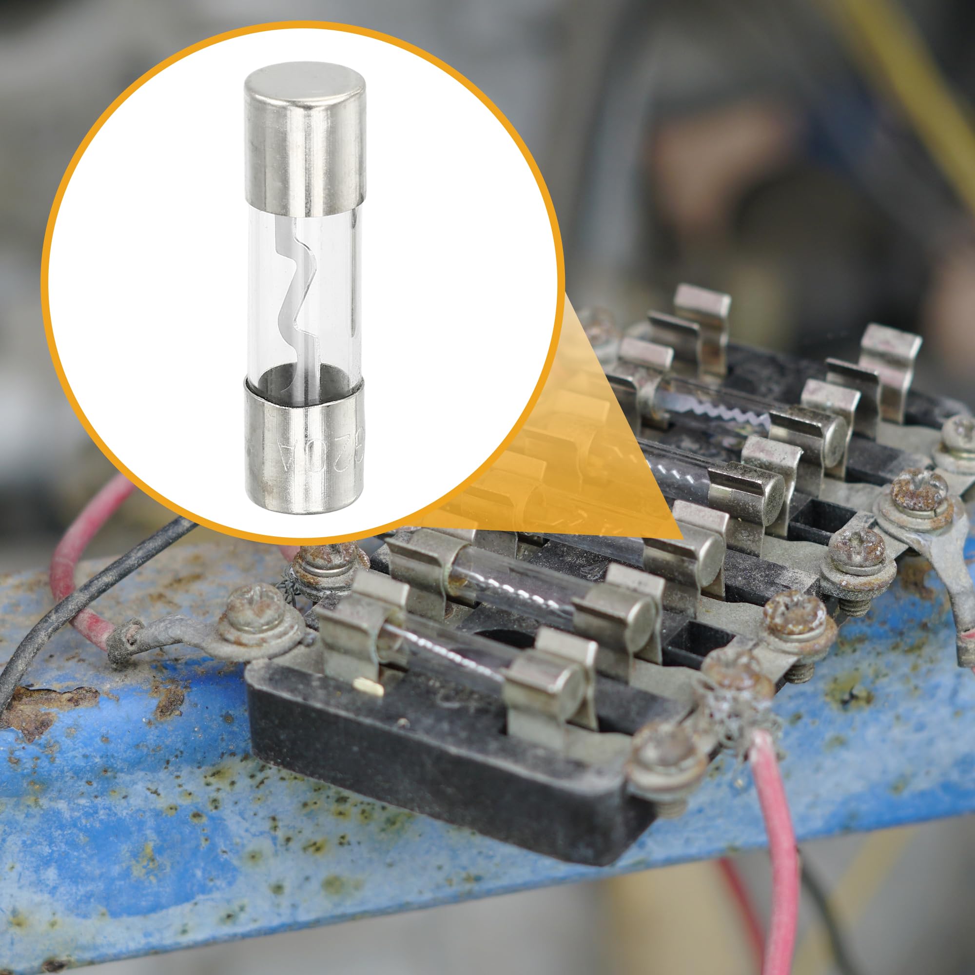 Fusibile In Vetro Ritardato T Tipo T | 20A 250V | 6,3x32mm | Per Elettrodomestici - Foto 12