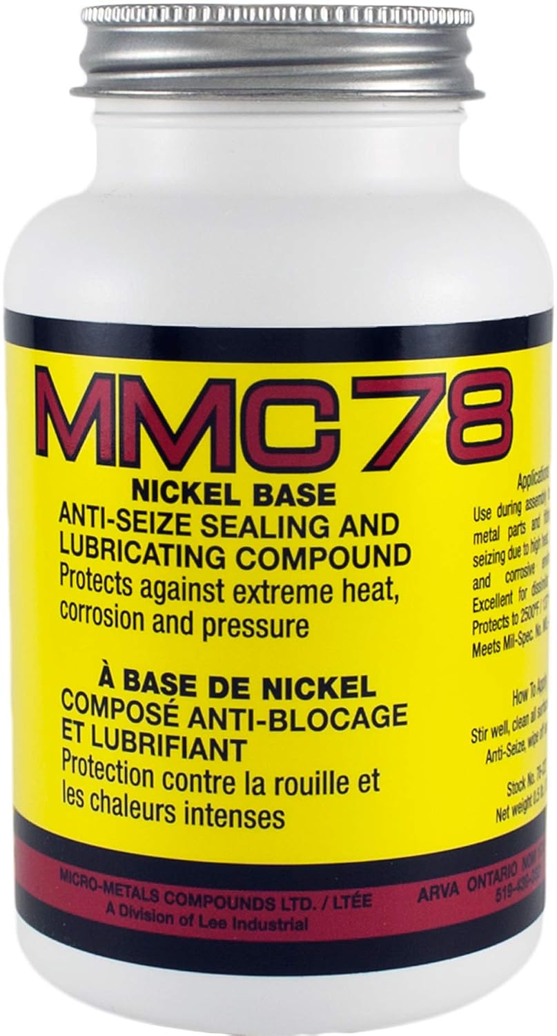 MMC78 Nickel Base Anti-Seize Lubricant Compound 2500F (16oz)