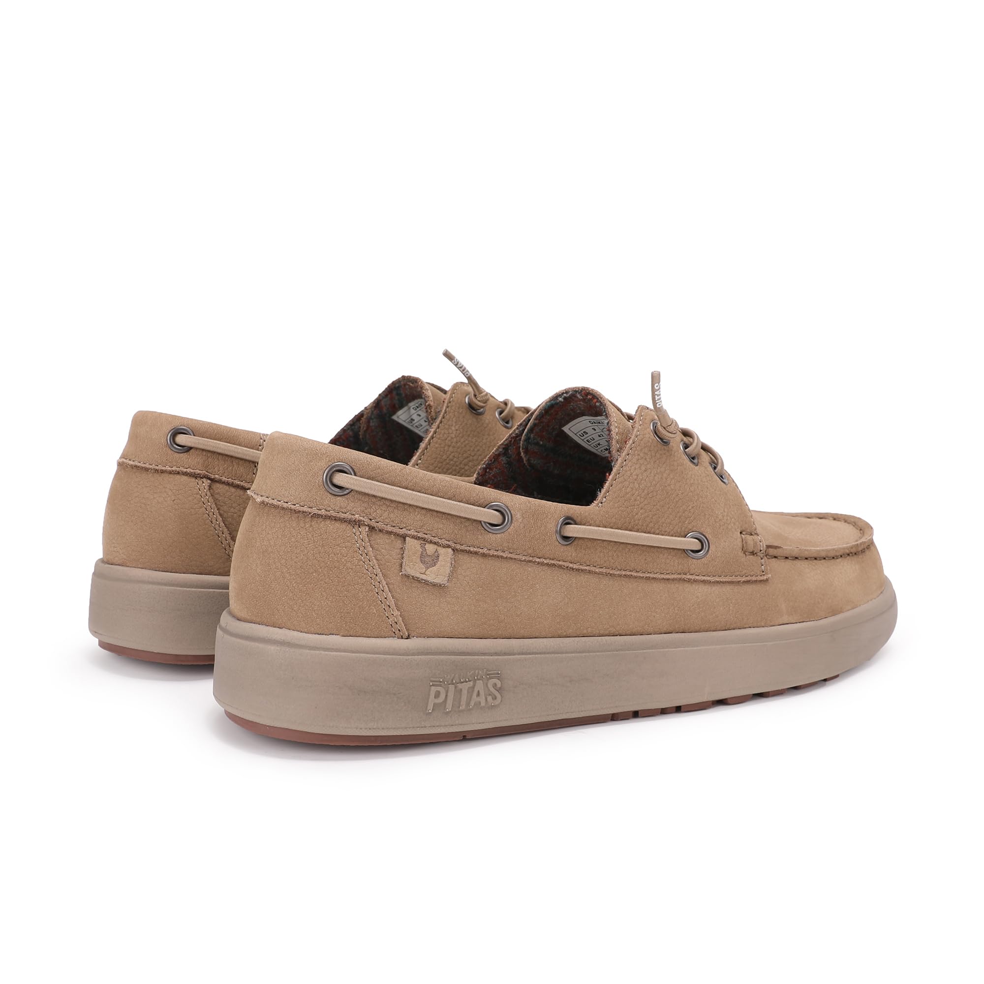 PITAS | DAIKI Leather | Náuticos de Hombre | Mocasines para el Invierno | Zapatillas de Vestir | Zapatos sin Cordones | Deportivas Casual | Calzado Walkinpitas