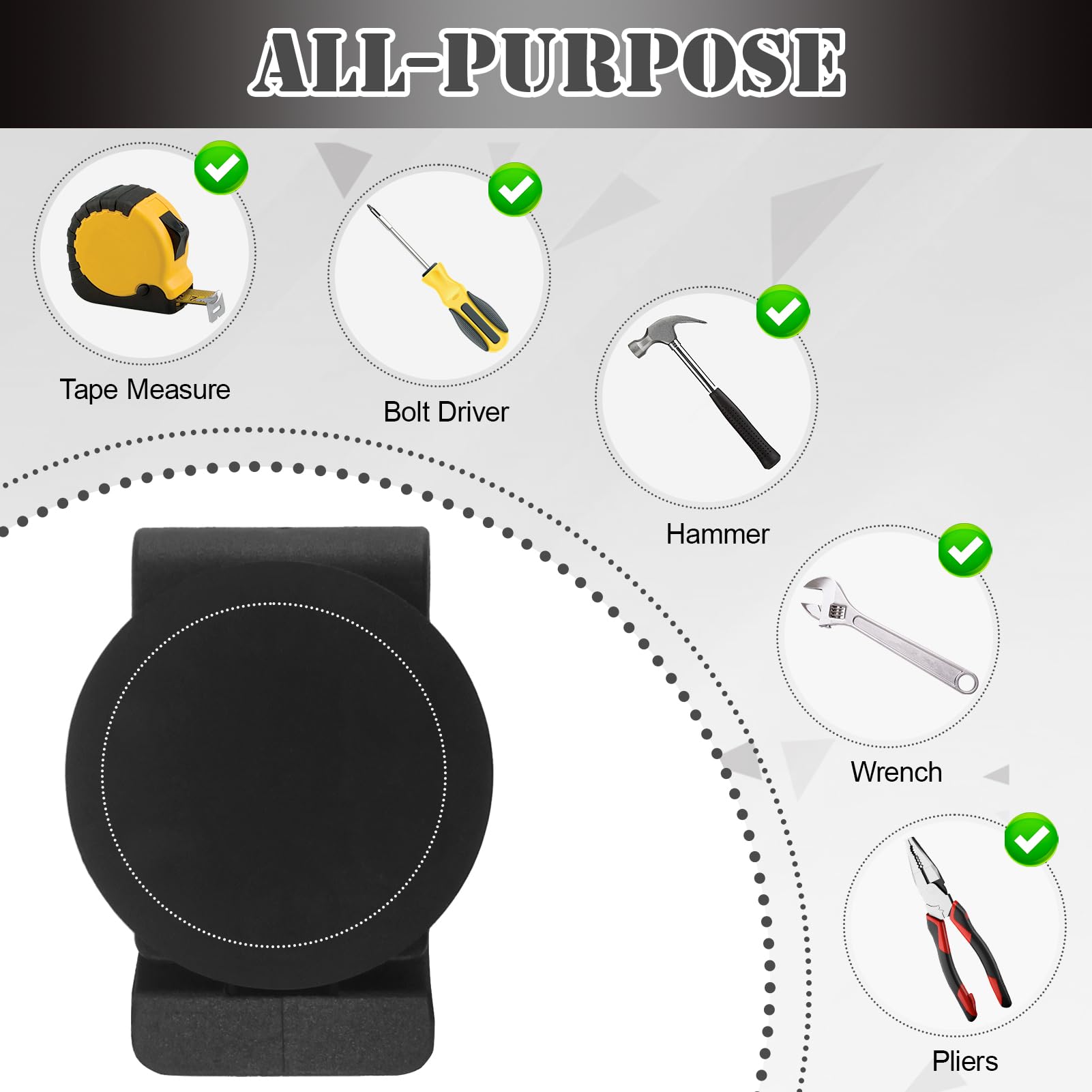 Magnetic Tool Holder Belt Clip - Image 3