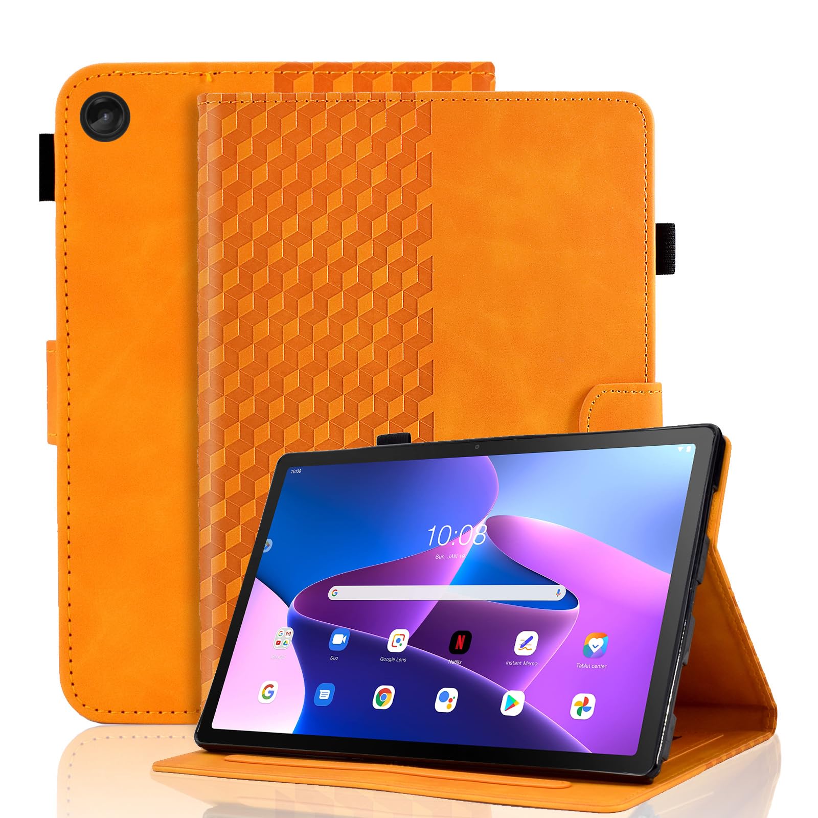 Case for Honor Pad X8a 11 Inch Tablet 2024 Protective Case Premium Leather Folio Smart Case with Auto Sleep/Wake Pen Holder Card Slot for Honor Pad X8a- Dark Green — view 194