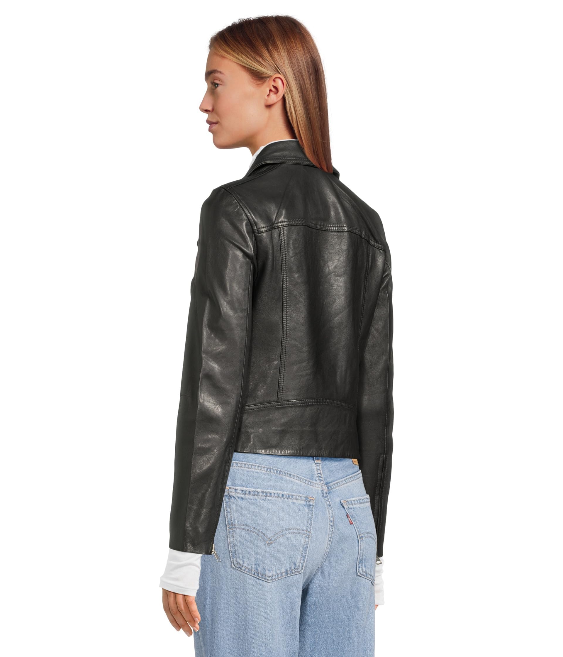AllSaints Damska skórzana kurtka motocyklowa Dalby