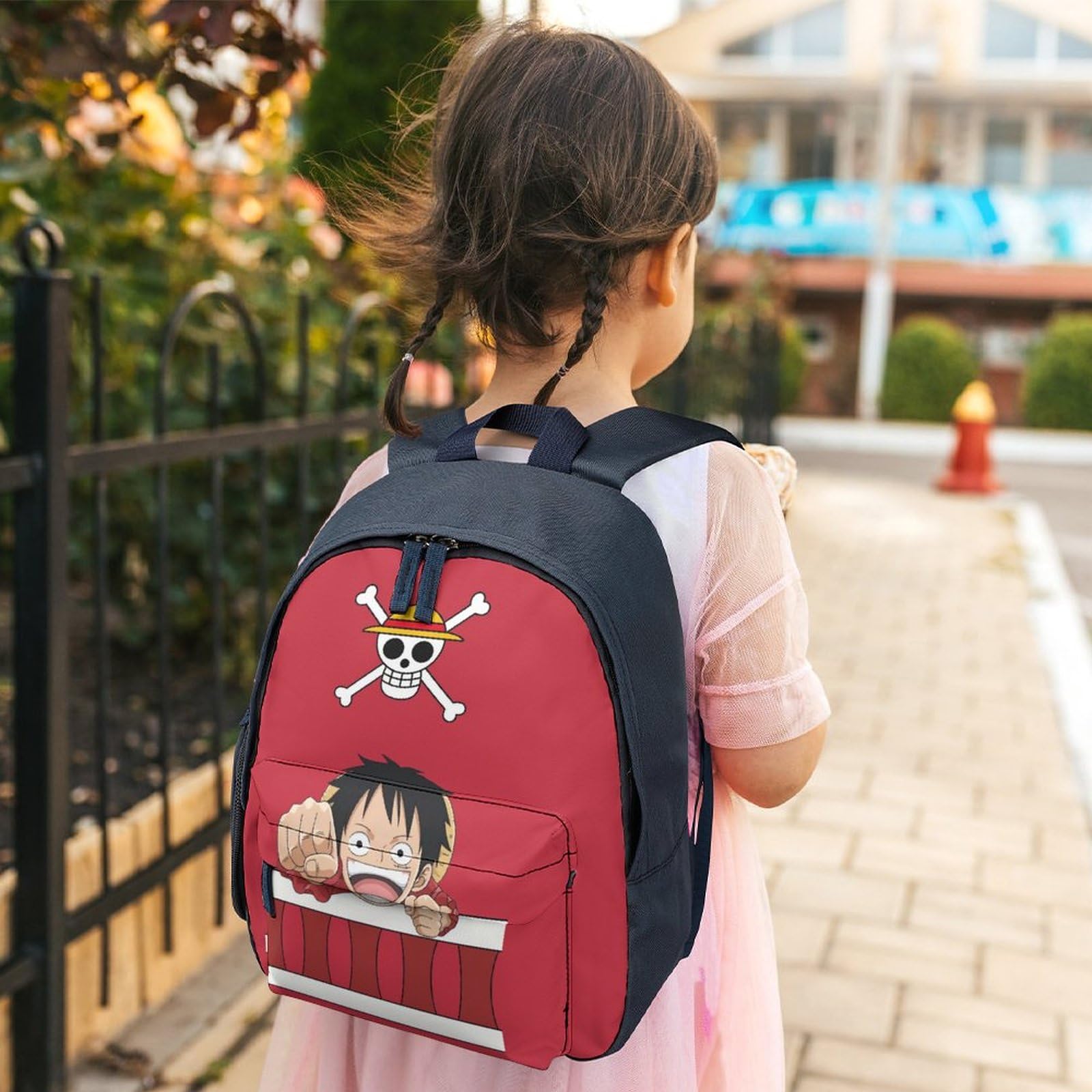 Amazon.co.jp: キッズバッグ ワンピース ONE PIECE ルフィ 子供 バック 