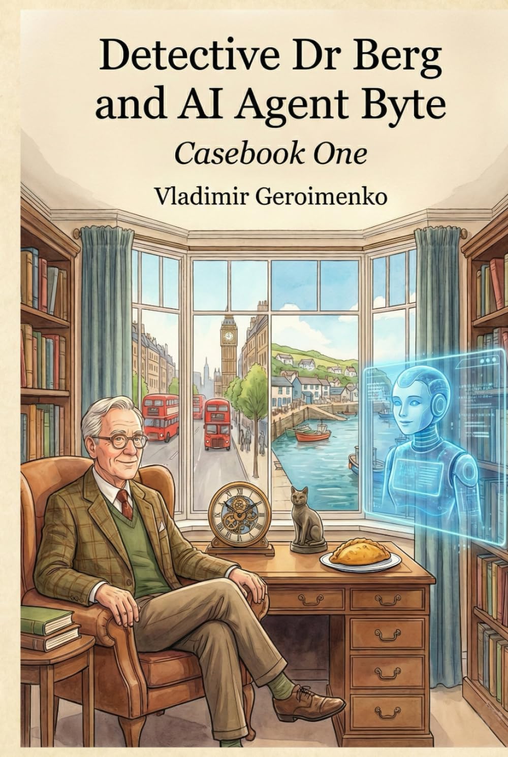 Detective Dr Berg and AI Agent Byte: Casebook One (Detective Short Stories)