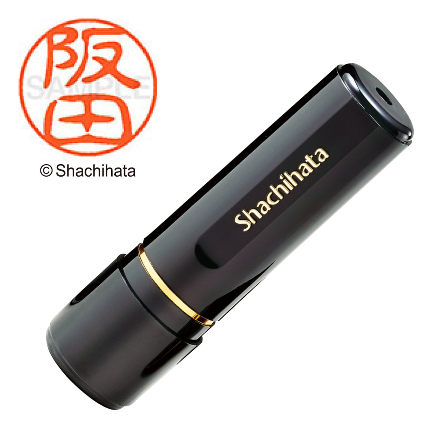 Shachihata XL-11 Stamp, Black 11, Stamp, 0.4 inch (11 mm), Sakada