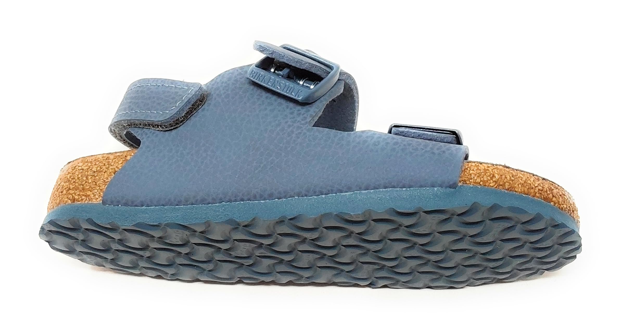 Birkenstock Milano 1031647 grigio (desert soil triple basalt gray),sandalo in Sughero (Grigio (desert soil triples basalt gray), Sistema Taglie Calzature EU, Adolescente, Numero, Stretta, 38)