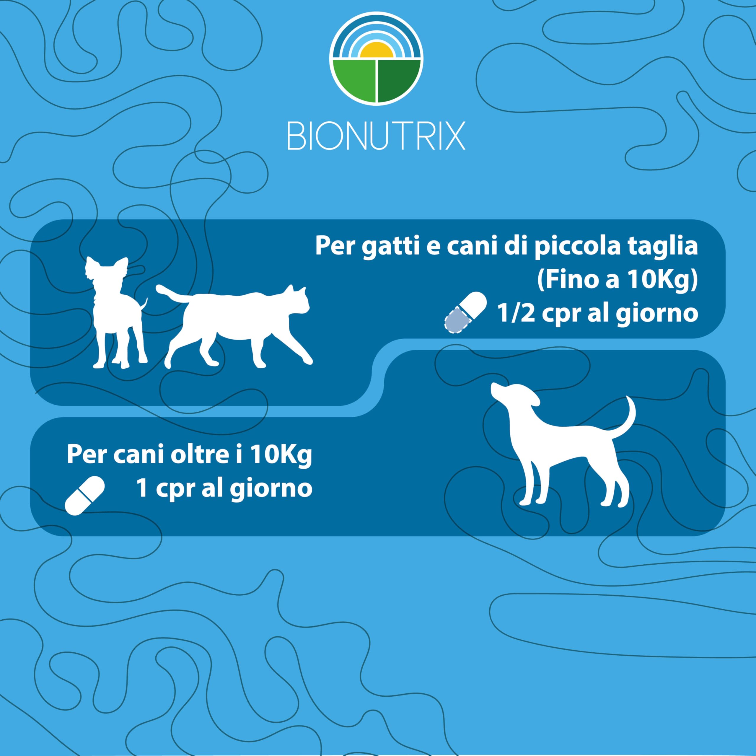 FLORAX | Probiotico per Cane e Gatto | 40 CPR Appetibili | Alto Dosaggio | Integratore Alimentare | Ripristino Flora Intestinale | MOS, E.faecium, Farina di Carrube, Inulina e Vitamina C | BioNutrix ®