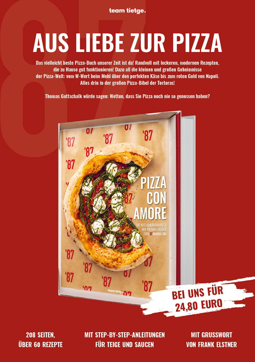 Pizza con Amore: DIE NEXT GENERATION PIZZA DER TORTORA BRÜDER VON '87 MAMMA LINA