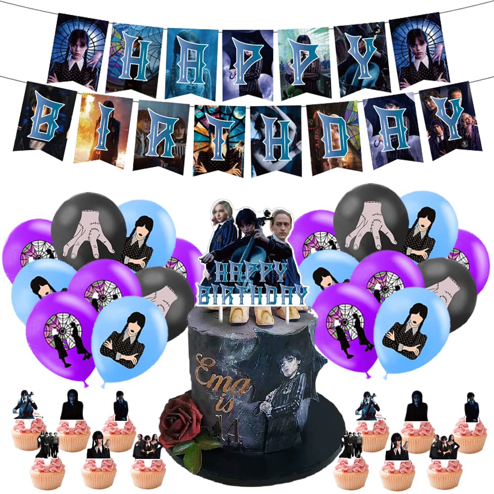 Wizard Geburtstagsdeko Set - 50-teilige Zauberer Partydekoration