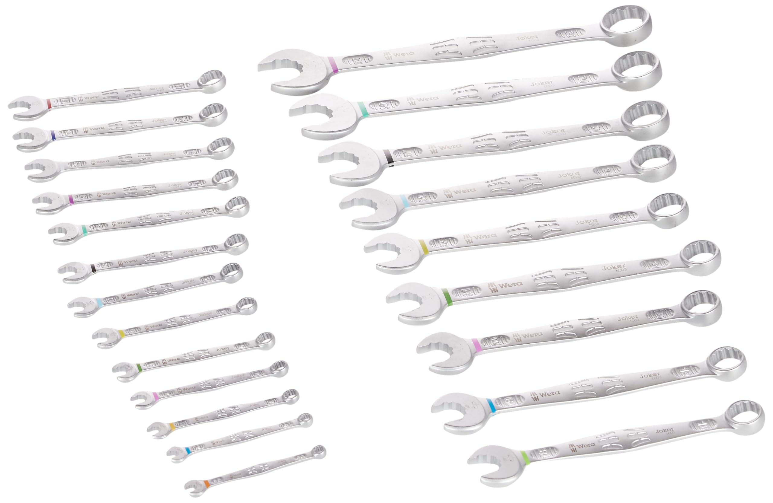 05020232001 6003 Joker 22 Set 1, Combination Spanner, Metric, 22-Teilig