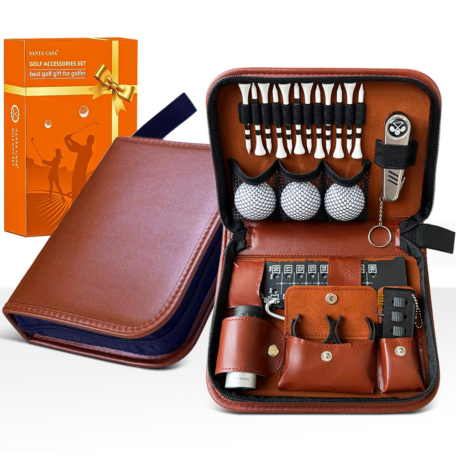 SANTA CASA Golfzubehör-Set