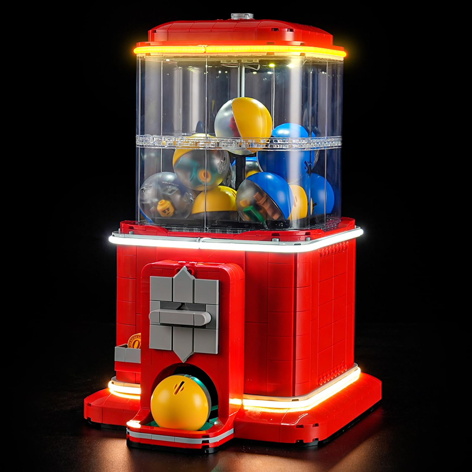 YEABRICKS LED Light for Lego-21358 IDEAS Minifigure Vending Machine Building Blocks Model (Building Set NOT Included)